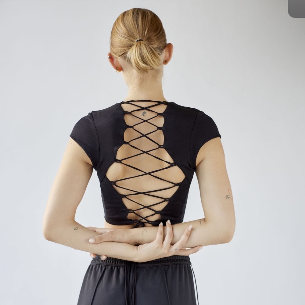 Urban Outfitters Lacey Cowl Neck Top